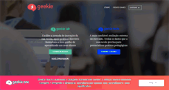 Desktop Screenshot of geekie.com.br